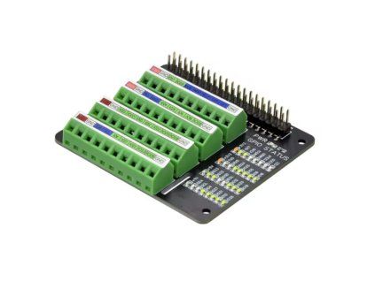 Raspberry Pi GPIO bővítő HAT Shield csavaros sorkapcsokkal (2B3B4BZero kompatibilis)1