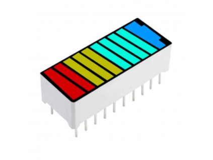 10 szegmenses akkumulátor kapacitás kijelző modul (1)