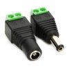 DC csatlakozó pár – 5,5×2,1mm csavaros / csavarmentes