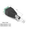 DC csatlakozó pár – 5,5×2,1mm csavaros / csavarmentes