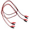 Krokodilcsipesz kábel 1m2