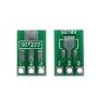 SMD–DIP konvertáló PCB adapter – SOP8–SOP28 tokozásokhoz