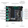 ZK TB21 Bluetooth erősítő modul 2.1 csatorna 50W×2 + 100W