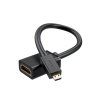 Micro HDMI – HDMI kábel, átalakító 4K 60Hz (HDMI 2.0), Raspberry Pi kompatibilis4