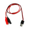 Aligátorcsipesz USB konverter kábel (2)