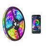 RGB Bluetooth LED szalag 3m USB applikációval vezérelhető