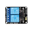 Relé modul két relével két csatornás relé modul 5V (1)
