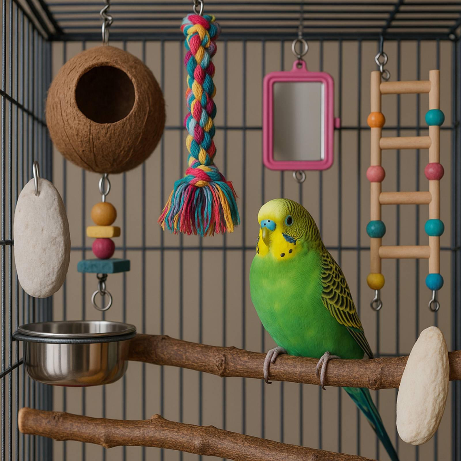 🦜 Ako vytvoriť klietku pre papagája plnú radosti a zábavy