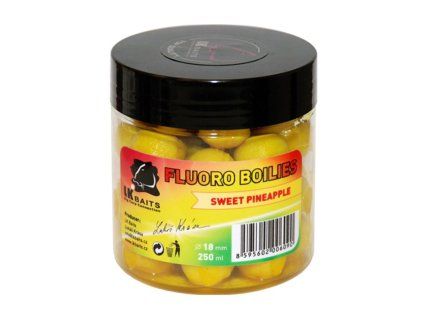 LK Baits Fluoro Boilies Sweet Pineapple