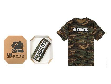 LK Baits tričko Camo vel.XXL