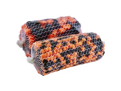 LK Baits PVA Pellet Duo X-Tra Sea Food/Compot NHDC 2mm 25x50mm 10ks