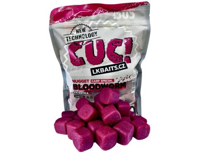 LK Baits CUC! Nugget Bloodworm 17 mm, 1kg