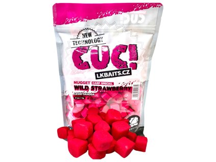 LK Baits CUC! Nugget Wild Strawberry 17 mm, 1kg