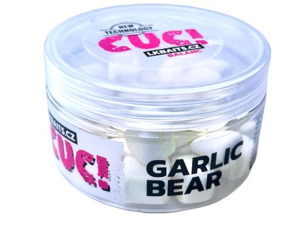LK Baits CUC! Nugget Balans Fluoro Garlic Bear 10 mm, 100ml