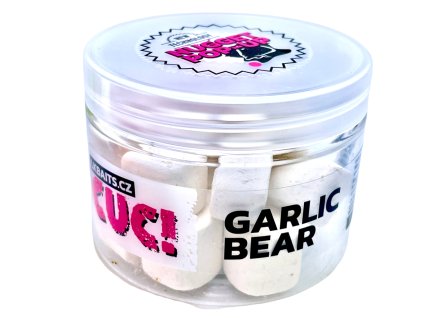 LK Baits CUC! Nugget POP-UP Fluoro Garlic Bear 17mm, 150ml