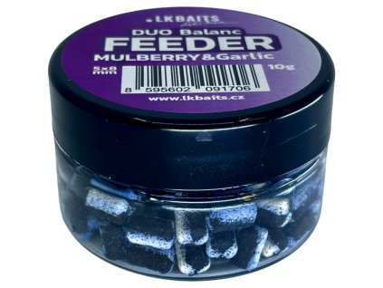 LK Baits Balans Duo Feeder Mulberry & Garlic, 5x8mm, 10g
