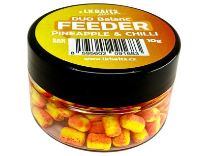 LK Baits Balans Duo Feeder Pineapple & Chilli, 5x8mm, 10g