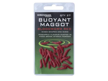 Drennan červy Buoyant Maggot bloodworm red