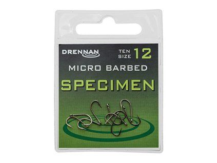 Drennan háčiky Specimen veľ. 20