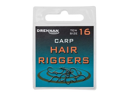 Drennan háčiky bez protihrotu Carp Hair Riggers Barbless veľ. 18