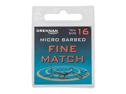 Drennan háčiky Fine Match veľ. 22