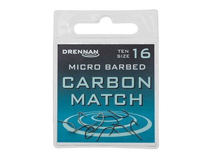 Drennan háčiky Carbon Match veľ. 22