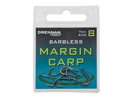 Drennan háčiky bez protihrotu Margin Carp Barbless veľ. 12