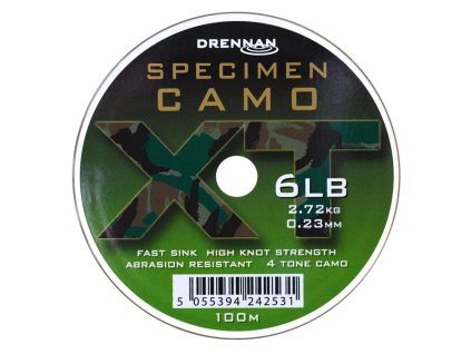 Drennan vlasec Specimen Camo XT 5lb, 0,20 mm, 100m
