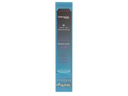 Drennan hotový náväzec Power Bandit Barbless-háčik č.14-0,20mm-3,18kg