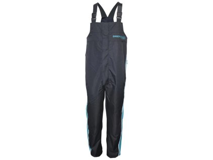 Drennan vodeodolné nohavice 25K Waterproof Salopettes Aqua/Black 2XL