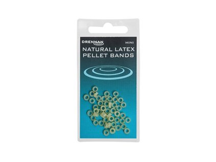 Drennan peletové krúžky Natural Latex Pellet Bands Medium