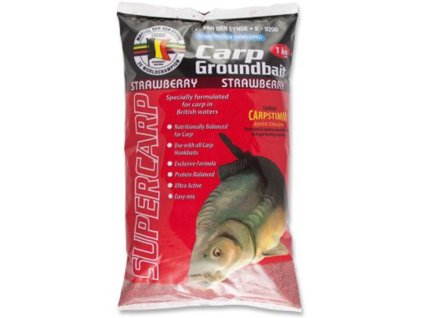 MVDE Carp Groundbait Strawberry 1kg