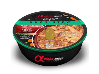 Alpha Spirit Dog Realfood Kačací guláš 280g