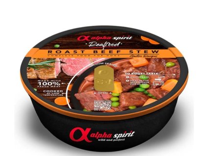 Alpha Spirit Dog Realfood Hovädzí guláš 280g