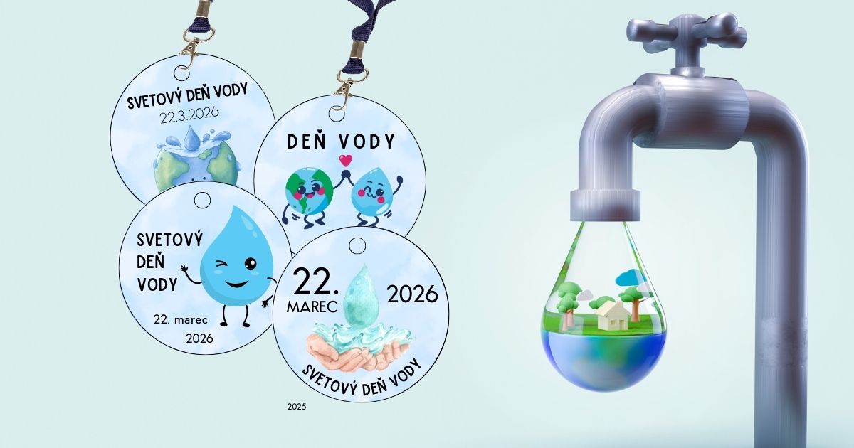 Deň vody: 10 tipov na aktivity pre deti a medaile na stiahnutie zdarma