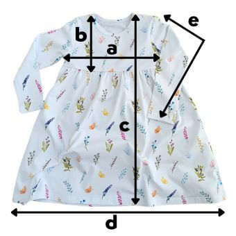 rozmery-dievcenske-saty-s-dlhym-rukavom
