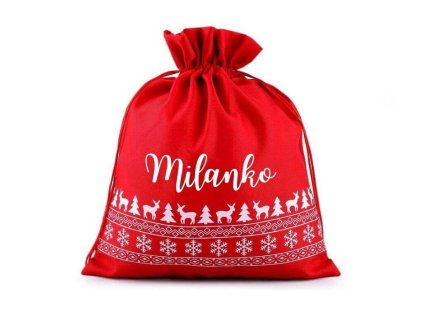 mikulasske vrecko s menom