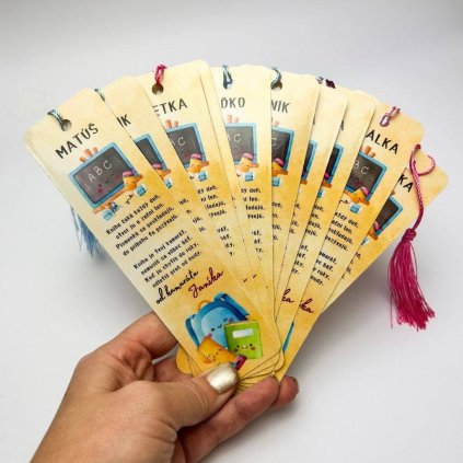 Záložka do knihy pre deti