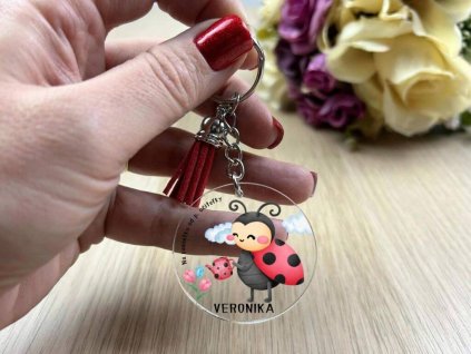 privesky na kluce pre deti z akrylu