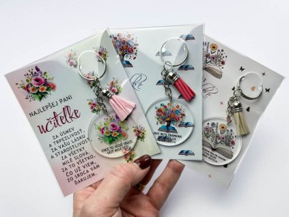 na kluce pre ucitelov v balení