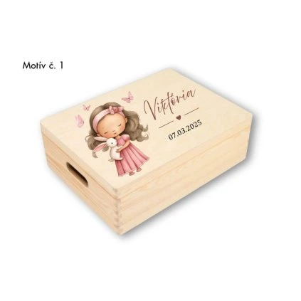 pamatna krabicka darcek ku krstu