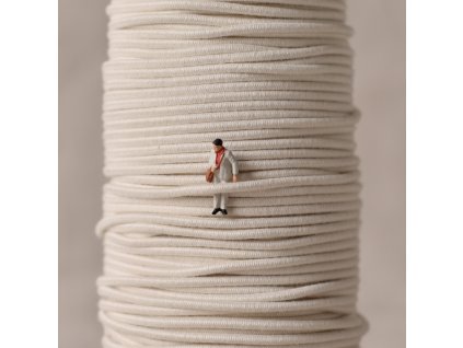 Gumička organická bavlna a prírodná guma 2,2 mm