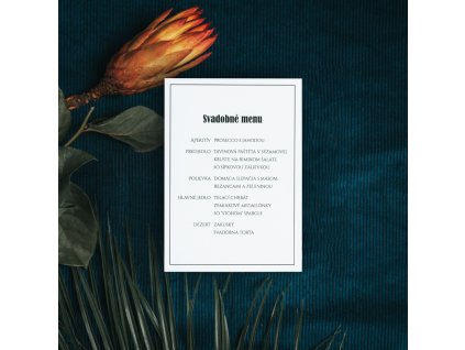 simple svadobné menu