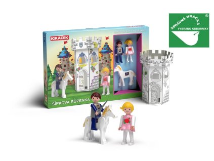 Igráček – Šípková Ruženka – kreatívny set s rozprávkou