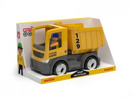 IGRÁČEK MULTIGO BUILD – Sklápač s vodičom 3