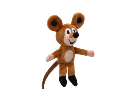 Myška 12 cm, prstová maňuška Krtkova kamarátka
