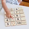 Drevené pexeso Čísla a množstvá