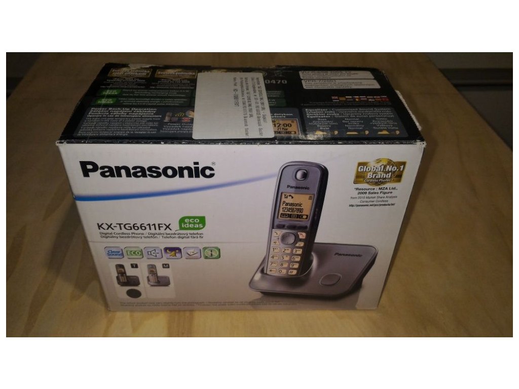 Panasonic KX-TG6611 - www.milevo.cz
