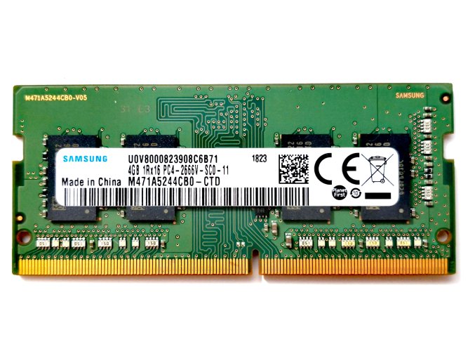 4283 1 samsung sodimm ddr4 4gb 2666mhz cl19 m471a5244cb0 ctd