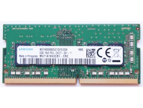 336 samsung sodimm ddr4 8gb 2400mhz cl17 m471a1k43cb1 crc